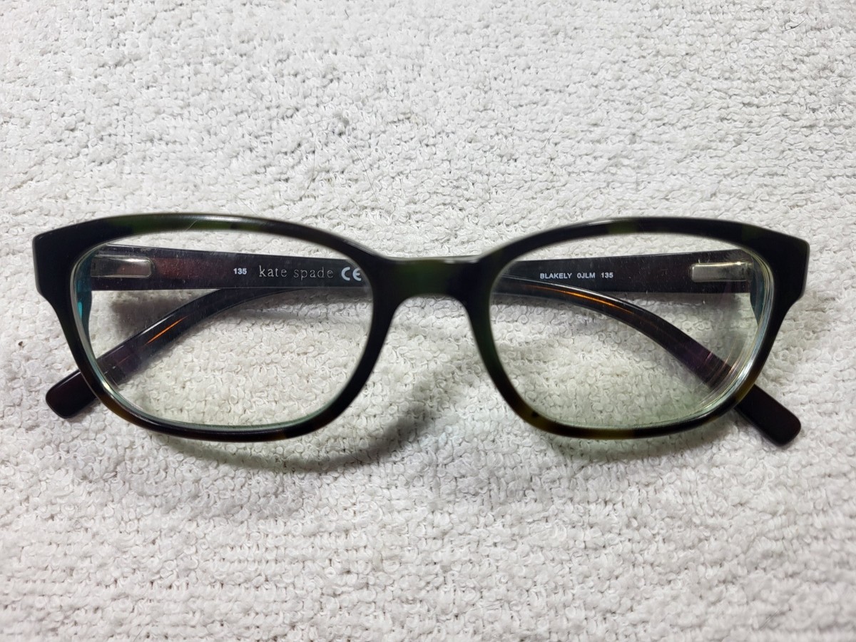 KATE SPADE ‘Blakely’ OJLM 135 Eyeglasses Tortoise & Teal Kate Spade Blakely OjlM 135 Eyeglasses | Mercari main image 2