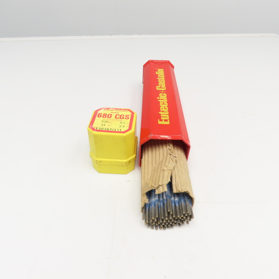 Eutectic Castolin Xuper 2240 EutecTrode 1/8" x 14" AC/DC Stick Electrode 10Lbs. eBay