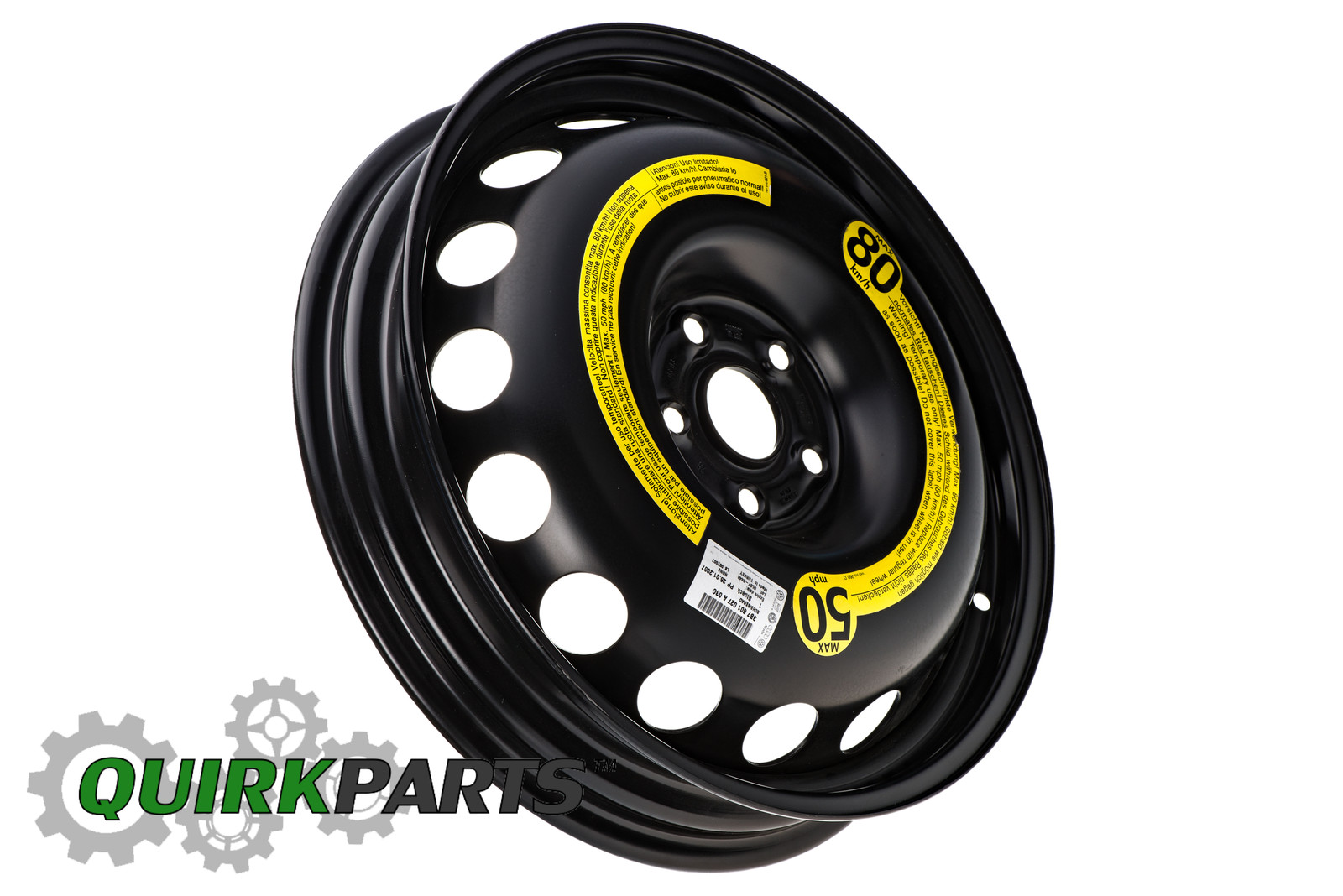 Rueda de acero de 18" para VW Passat 2001-2007 (N/P OEM)