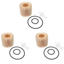 3pcs Oil Filter For Toyota Corolla Prius Prius V C-HR Scion xD 1.8L 04152-YZZA6