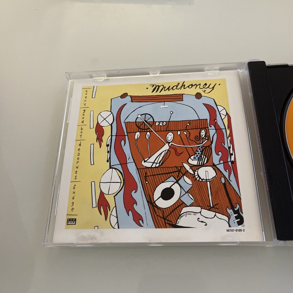 Every Good Boy Deserves Fudge By Mudhoney CD 1991 Like New Every good boy deserves fudge by mudhoney cd 1991 like new