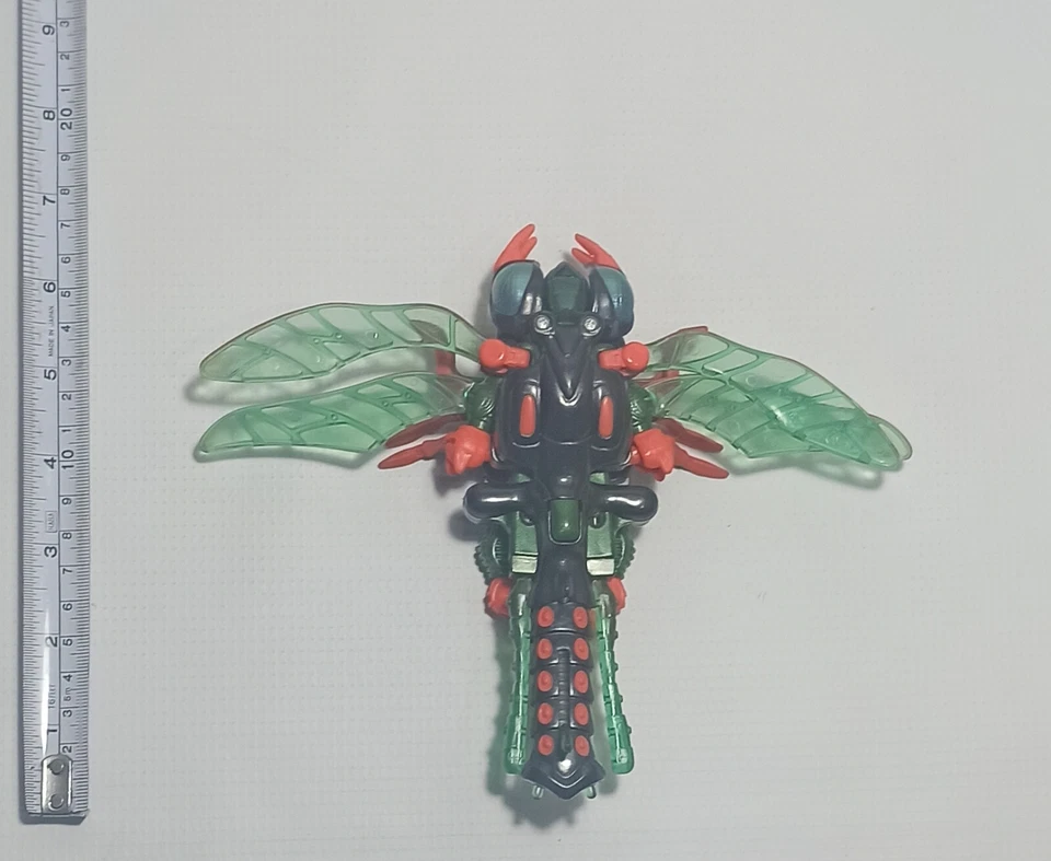 HASBRO VTG 1996 TRANSFORMERS BEAST WARS PREDACON JETSTORM 100% COMPLETE ROBOT - Image 2 of 4