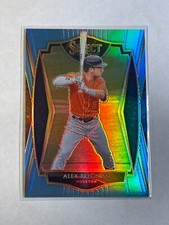 2021 Panini Select - Carolina Blue Prizm #ed /35 #107 Alex Bregman Astros