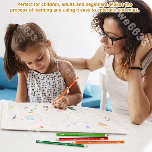 120 Color Premium Art Drawing Pencils for Adults Coloring Books Soft Core NEW - Picture 8 of 21