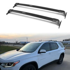 Roof Rack Cross Bar for 2022-2023 Chevy Chevrolet Traverse Luggage Cargo Carrier