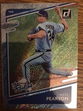2021 Donruss Rapture Foil The Rookies RC Nate Pearson Toronto Blue Jays