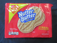 1 Nabisco Nutter Butter Peanut Butter Sandwich Cookies 16 Oz Family Size