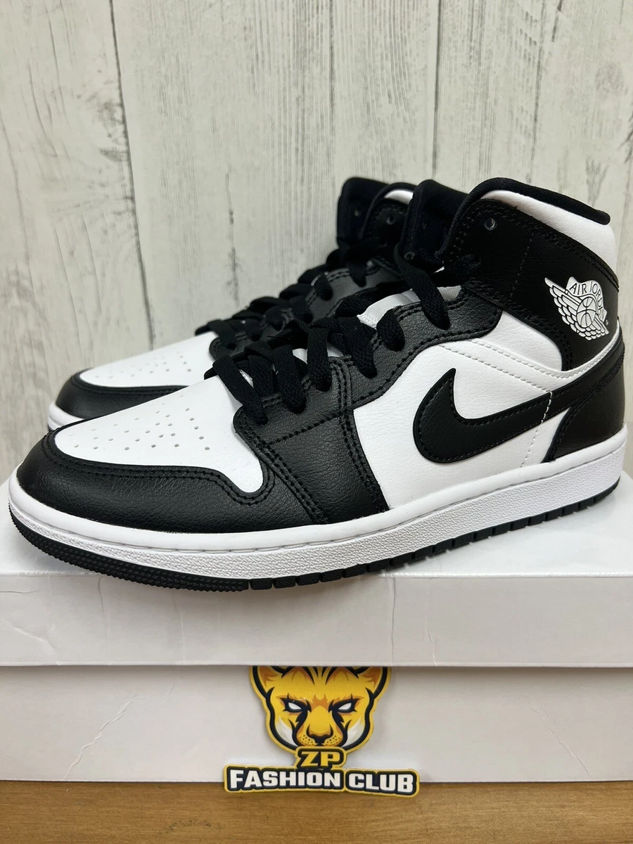 Air Jordan 1 Mid Panda Black White DV0991-101 Women Sizes