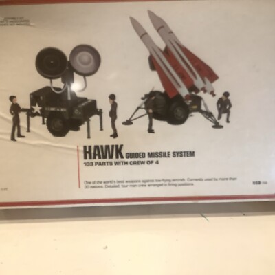 Renwal Hawk Mobile Anti-Aircraft Guided Missile System model kit # 558:298