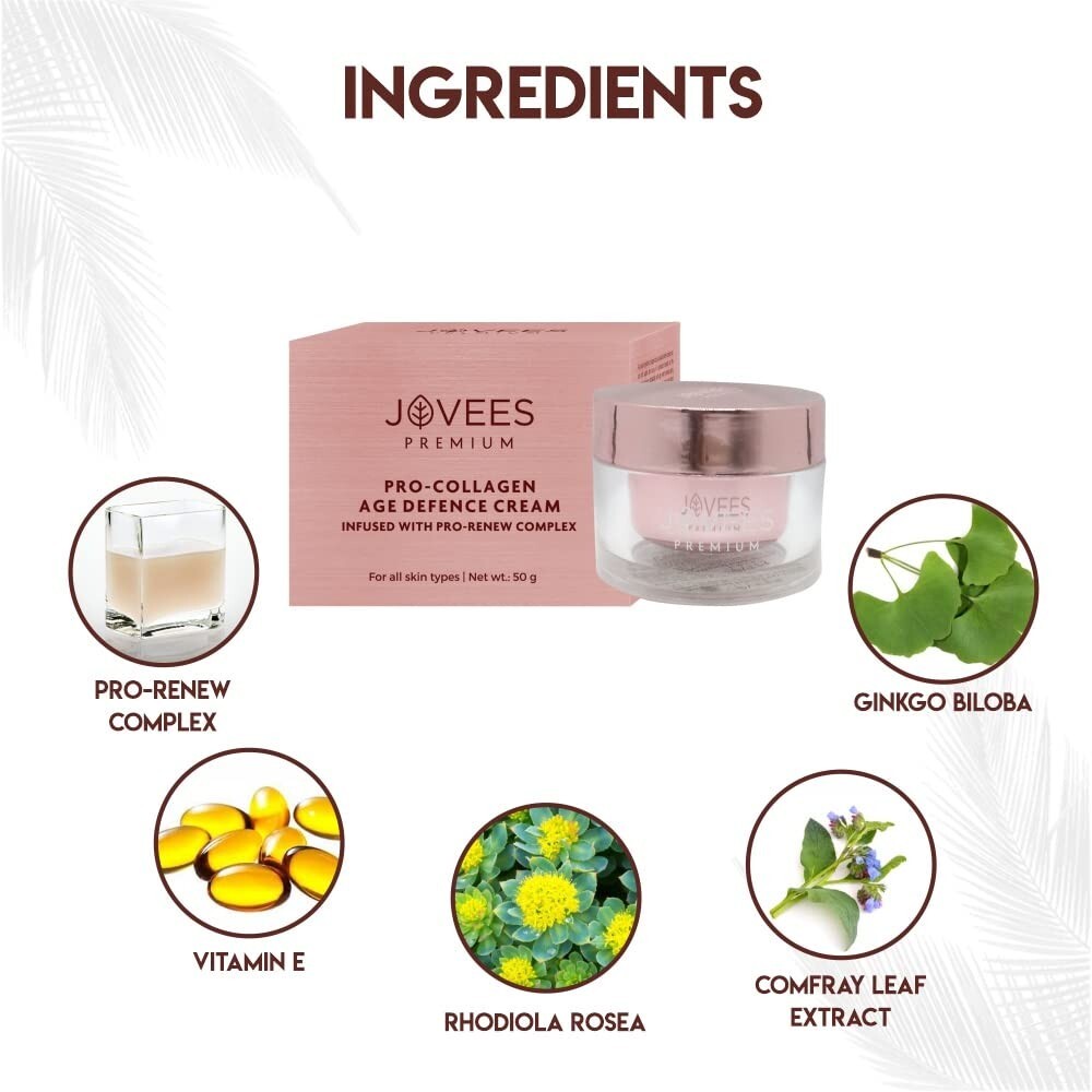 Jovees Premium Pro Collagen Age Defence Cream 50g - Picture 3 of 3