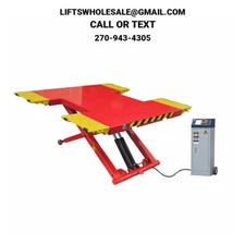 New AMGO EM06 6,000 lb Portable Mid Rise Scissor Lift