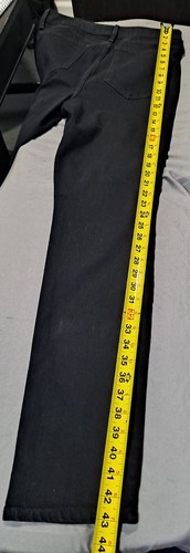 Old Navy High-Rise Wow Straight Women Black Denim Jeans Classic Cool 12 Tall NWT - Picture 6 of 9
