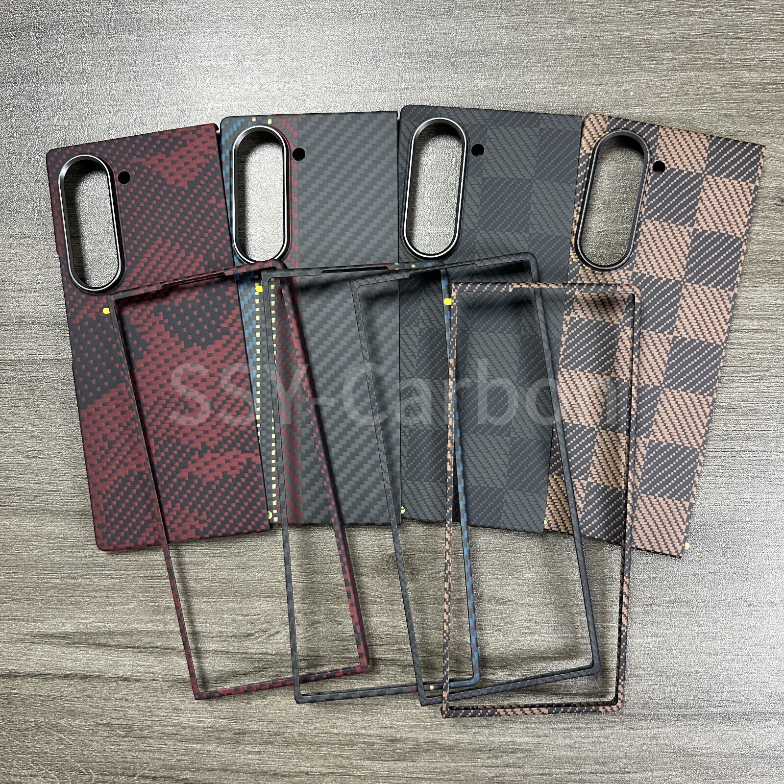 SSY-Carbon Fiber Case for Samsung Galaxy Z Fold6 MagSafe Premium Aramid Case