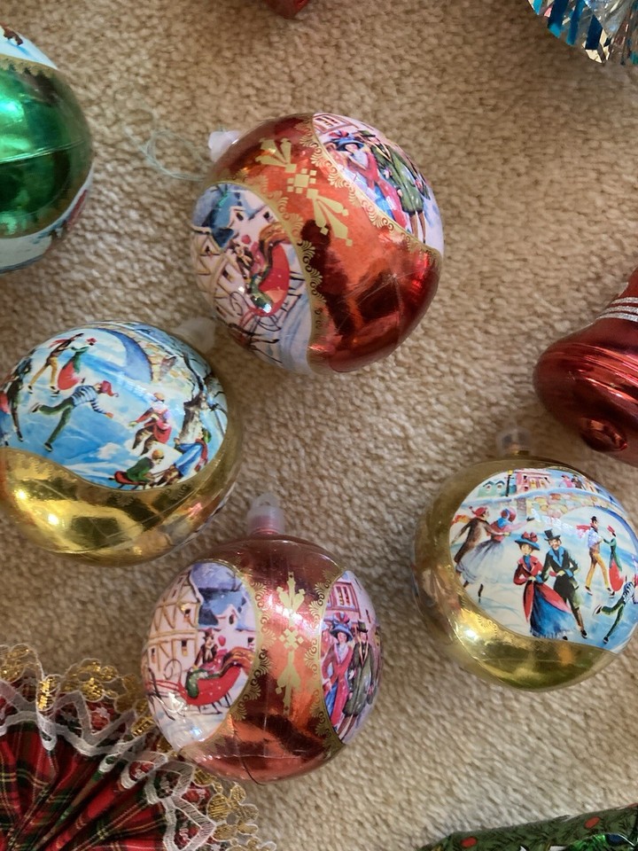 APPROX 50 CHRISTMAS TREE BAUBLES & DECORATIONS ( Some Vintage ) eBay