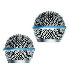 2 Pack Microphone Grille for Shure BLX24R /B58 Wireless Microphone Handheld Mike