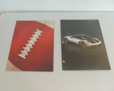 NEW Kittrich 2-Pocket Quality Glossy Paper Portfolio Folder SUPER RACER,SPORT.