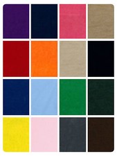 Plain Suedette Fabric - Polyester Material - 145cm (57") - per metre / half