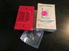 New System Sensor PA400R Piezo Alert Sounder Red Audible Signal Appliance AK