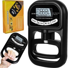 Digitaler Handkraftmessgerät Elektronischer Griffkraft Messer Dynamometer 180Kg