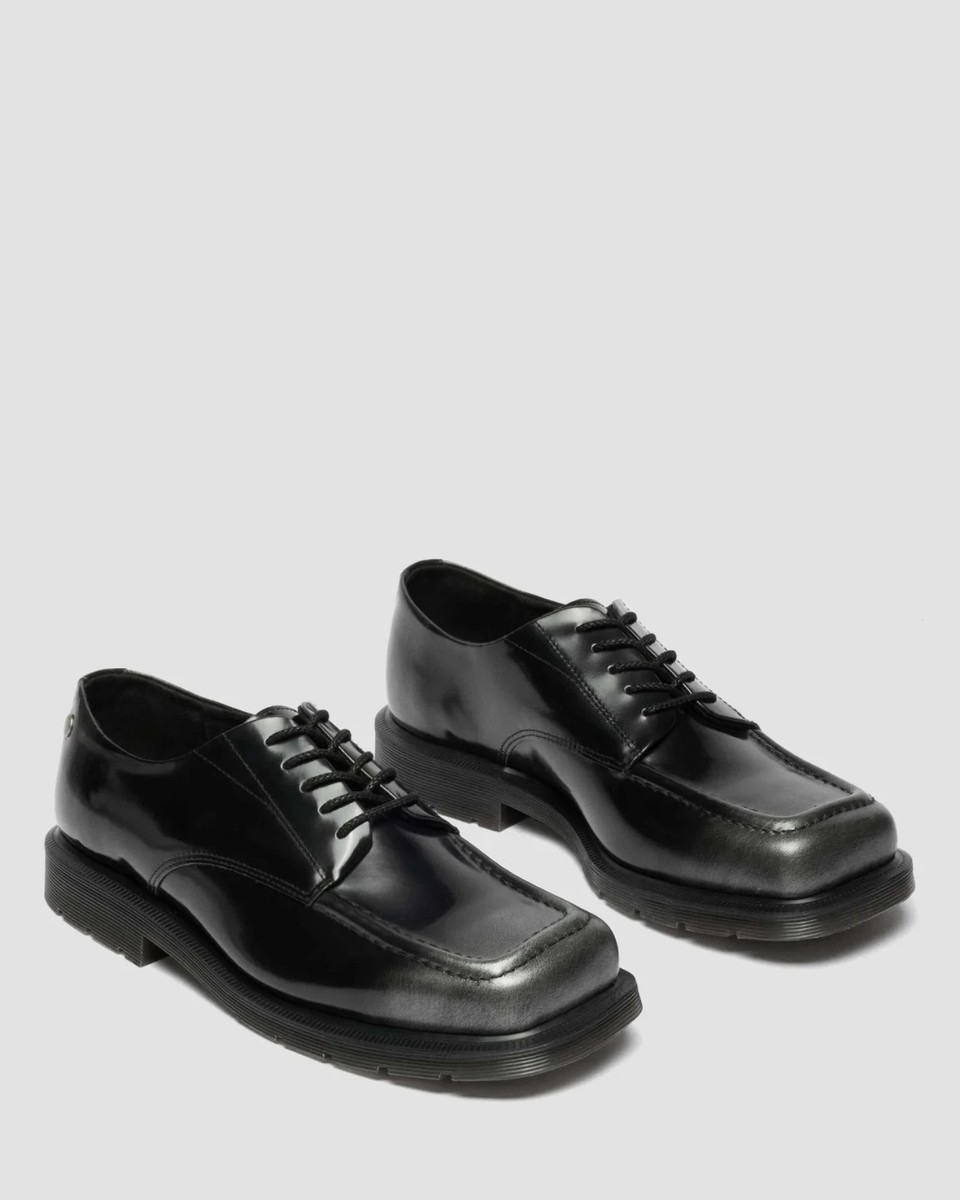 Dr. Martens Durrow 5ホール uk8 Dr. Martens DURROW 5-Hole Shoes SILVER Unisex 42980020 Japan New