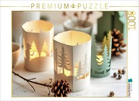 Calvendo Puzzle Luminous Paper Lanterns | 1000 Pieces, Finished Size 25.2 × 18.9
