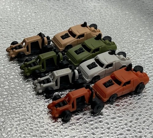 Playing Pieces for Thunder Road Vintage Board Game by Milton Bradley (1986)