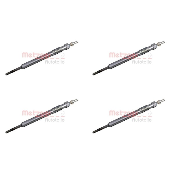 4X Metzger GlÜHkerzen H5 262 Passend FüR 4-ZYLINDER Opel-image