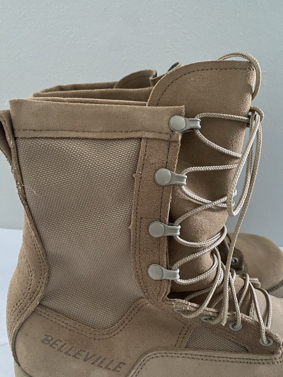 Belleville Cage 90976 Mens Size 7W Gore-Tex Tan Combat Military