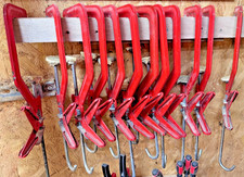 12x Solo Quick Action Clamps 300mm (12") One Handed Bar Clamps