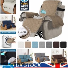 1/2/3Seat Armchair Cover Recliner Chair Slipcover Couch Throw Mat Sofa Protector
