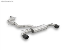 Remus Duplex Racinganlage (mit Soundrohr) VW Golf 6 GTI je 102mm aus Carbon