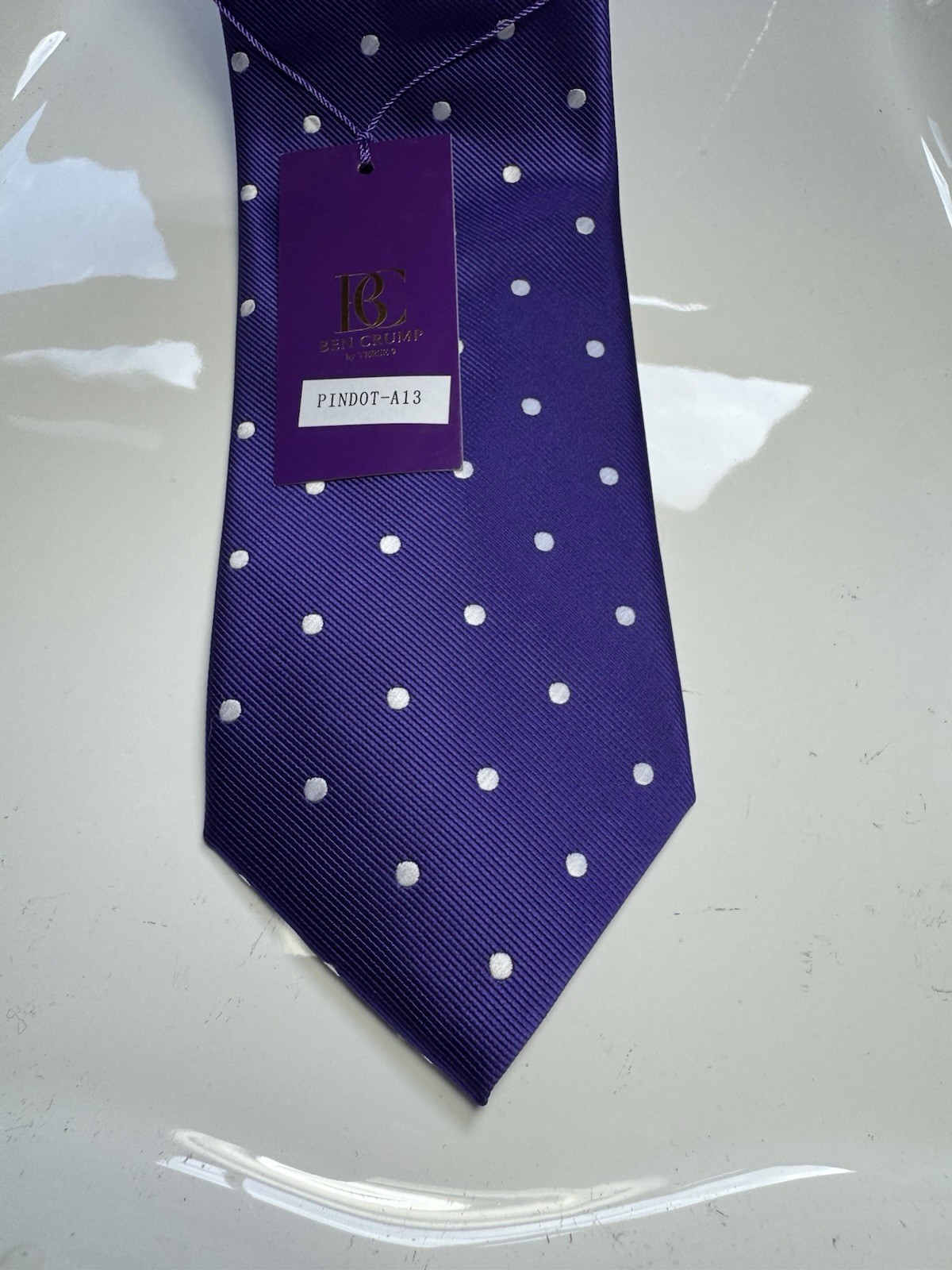 NWT VERSE 9 MULTI COLOR POLKA DOTS STYLE PRINT SILK DESIGNS NECK TIE & HANKY