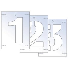 Image of Scan Number Stencil Kit 300mm