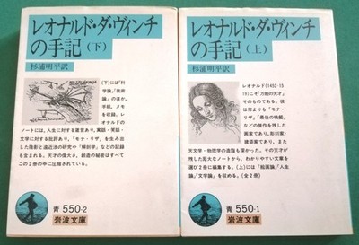 レオナルド ダ ヴィンチ の手記 (LEONARDO DA VINCI) - Vol. 1-2 - Iwanami Shoten (1992 年)