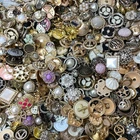 Vintage-now Costume Jewelry makeing Lots button Read Description 50pcs