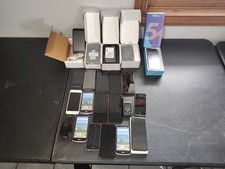 Cellphone Mixed Lot 22 Parts Or Repair Android Apple Blu Lg