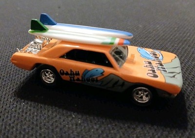Johnny Lightning Surf Rods 1970 Dodge Dart Oahu Wahoos Orange Loose