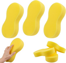 3-Pack Car Wash Sponges, 8.7" X 4.3" Large Sponges for All-Purpose Cleaning 