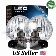 Pair For Toyota Tacoma 2005-2011 Front Bumper H10 Led Fog Lights Leftright