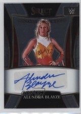 2022 Panini Select WWE Signature Selections Alundra Blayze #SN-ALB Auto 0c3