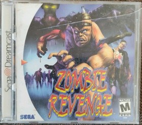 Zombie Revenge (Sega Dreamcast) Complete CIB cracked Case Rare Disc Is Very Good
