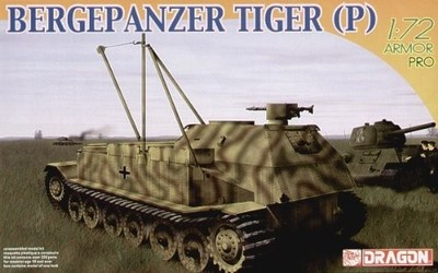 Dragon Models [7227] 1/72 Bergepanzer Tiger (P)