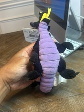 Disney Store 2008 Sleeping Beauty Maleficent Dragon Bean Bag Beanie Plush New