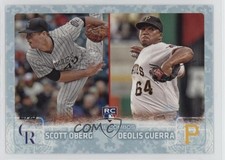 2015 Topps Update Rookie Combos Snow Camo 94/99 Scott Oberg Deolis Guerra g2d