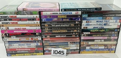 45 Lot DVDs Movies Gently Used Wholesale Assorted Bulk Video Dvd s ITEM 1045