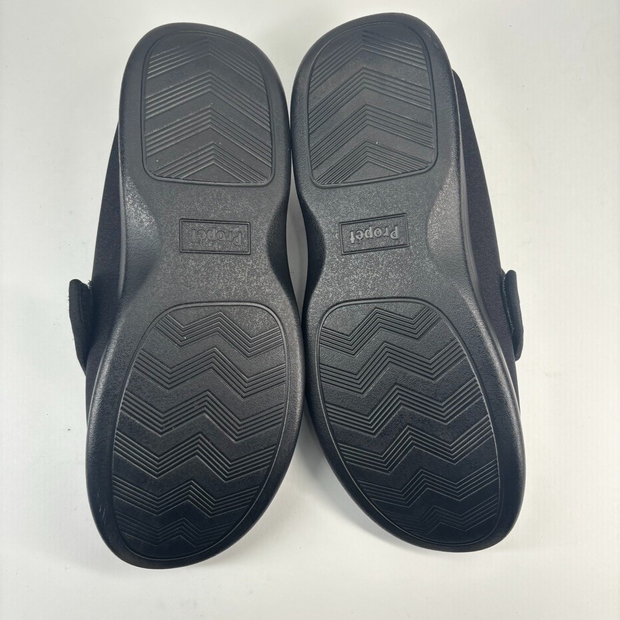 Propét Cronus Men’s 14 XX(5E) Black Slip-On Comfort Orthopedic Slipper Sneakers