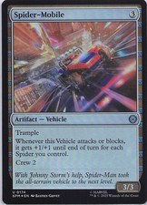 Magic: The Gathering Spider-Mobile 174 FOIL UC Marvel's Spider-Man NM/M