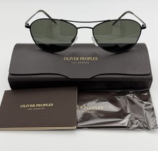 Oliver People OV1358S Aero ii 5062P1 - Matte Black/G15 Polarized 57mm 