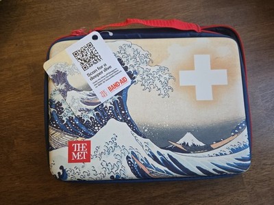 Band-Aid First-Aid Kit Designer Bag -   The Met The Great Wave off Kanagawa