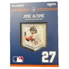 Agoro 2025 Jose Altuve 3 oz Silver Collection Coin Sealed In Box 24/200 🔥🔥